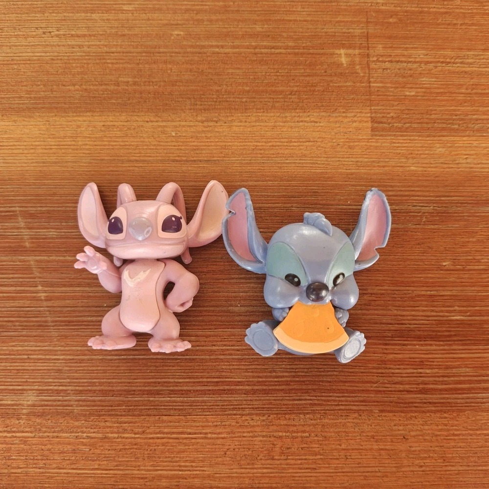 Lot of 2 Lilo & Stitch 2 Inch Mini‎ Figures